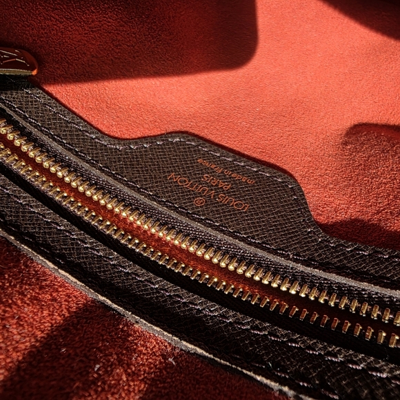 Louis Vuitton Damier Brown Leather Bag - Picture 4 of 16